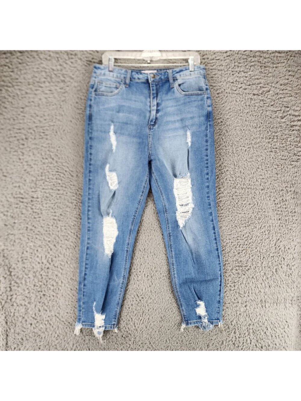 Jelly Jeans Womens 13 Blue Stretch Denim High Rise